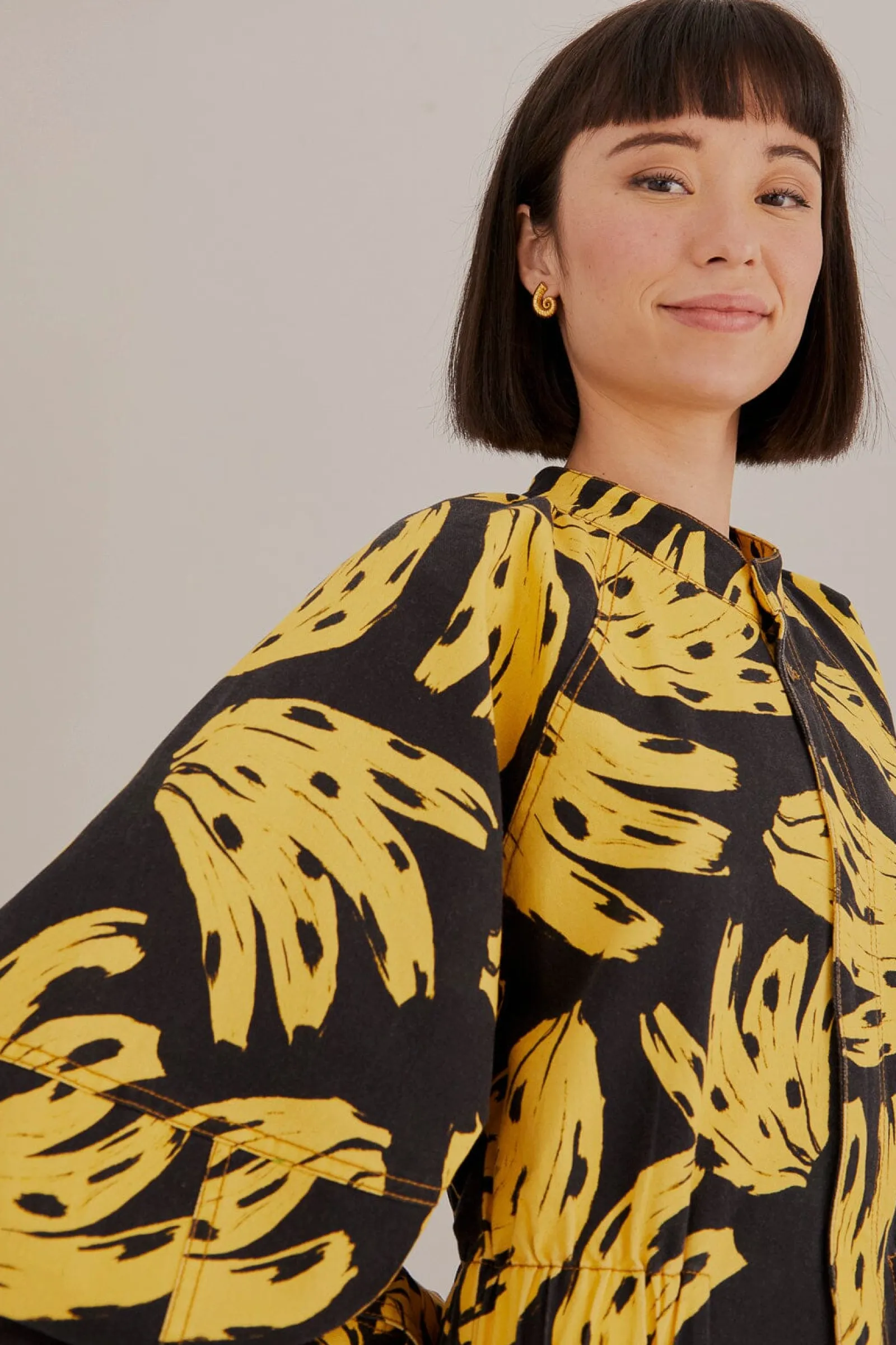 BLACK BOSSA BANANA JUMPSUIT