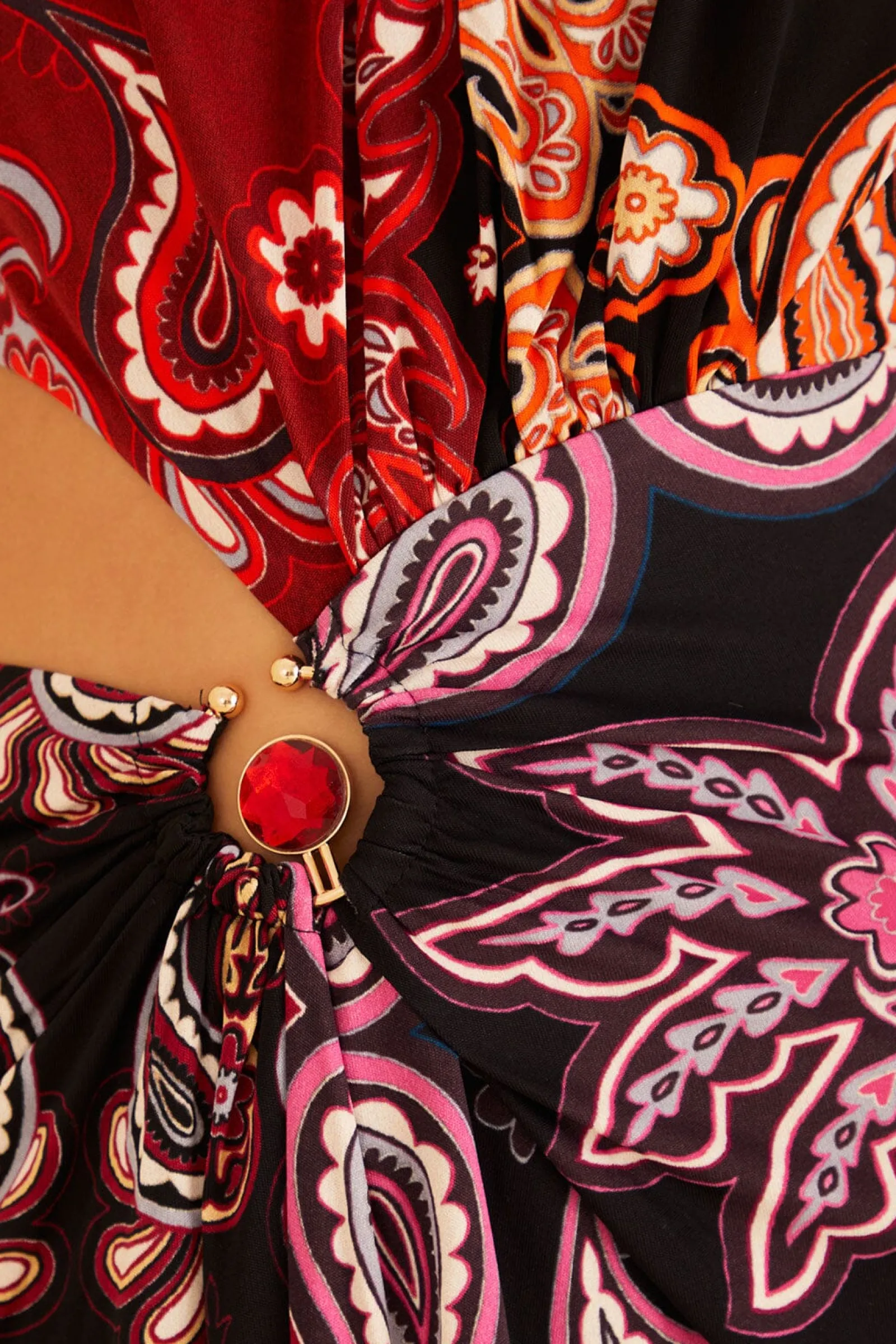 BLACK SWEET MERMAIDS ONE SHOULDER MAXI DRESS