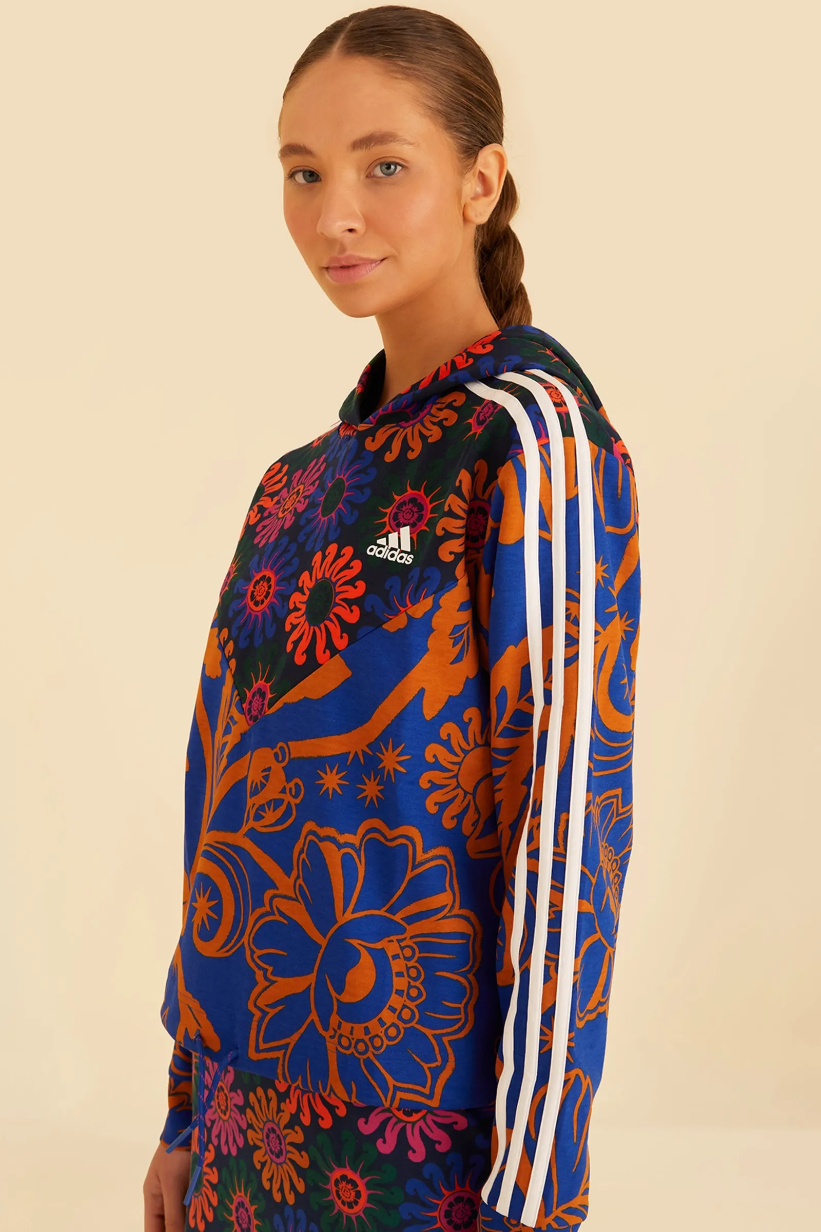  BLUE ADIDAS FARM HOODIE