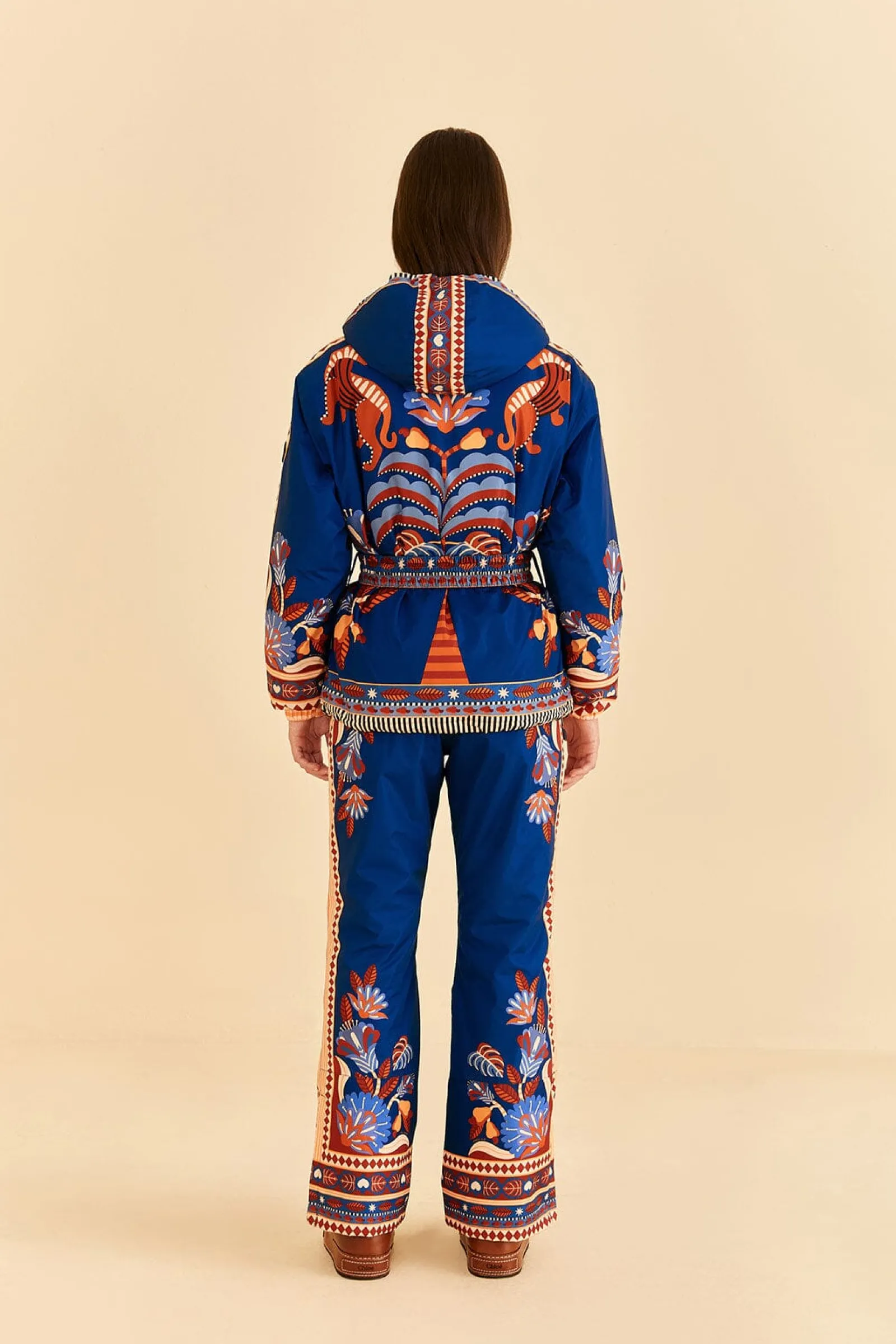 BLUE NATURE BEAUTY SKI JACKET