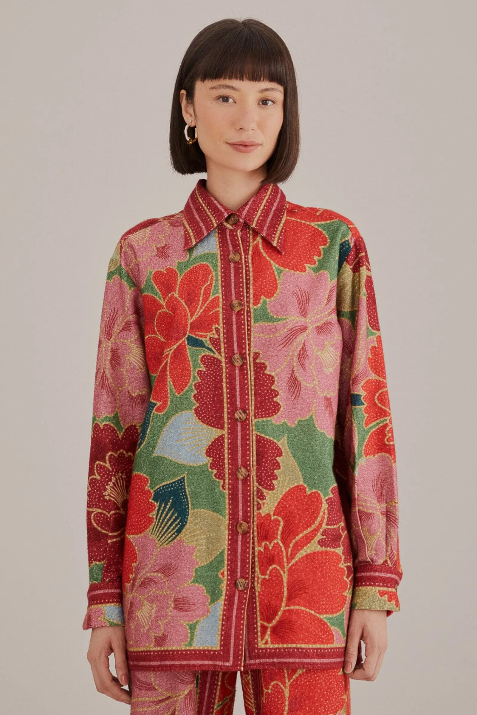  GREEN SOLAR CHITA LONG SLEEVE SHIRT