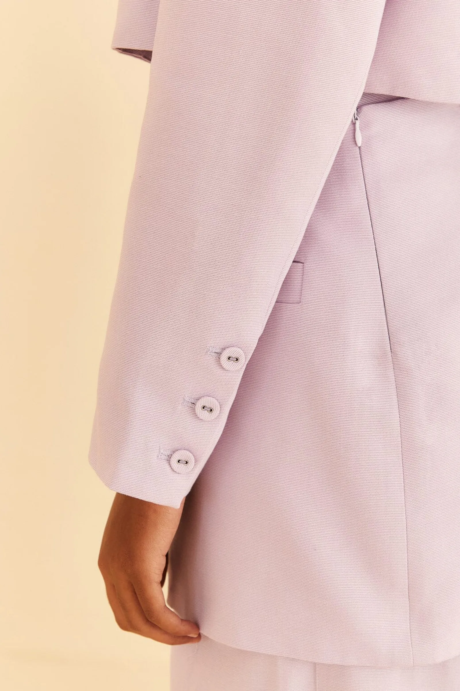 LILAC CUT OUT BLAZER