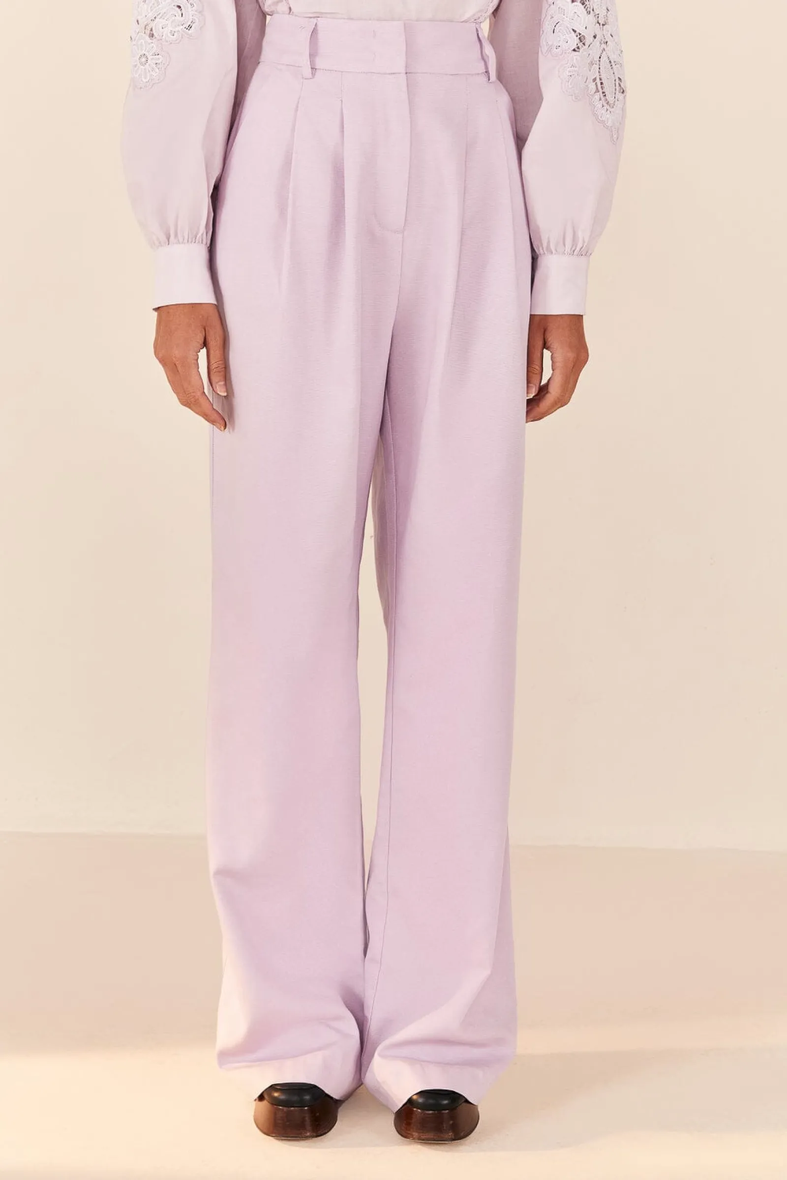 LILAC LOW WAISTED PANTS