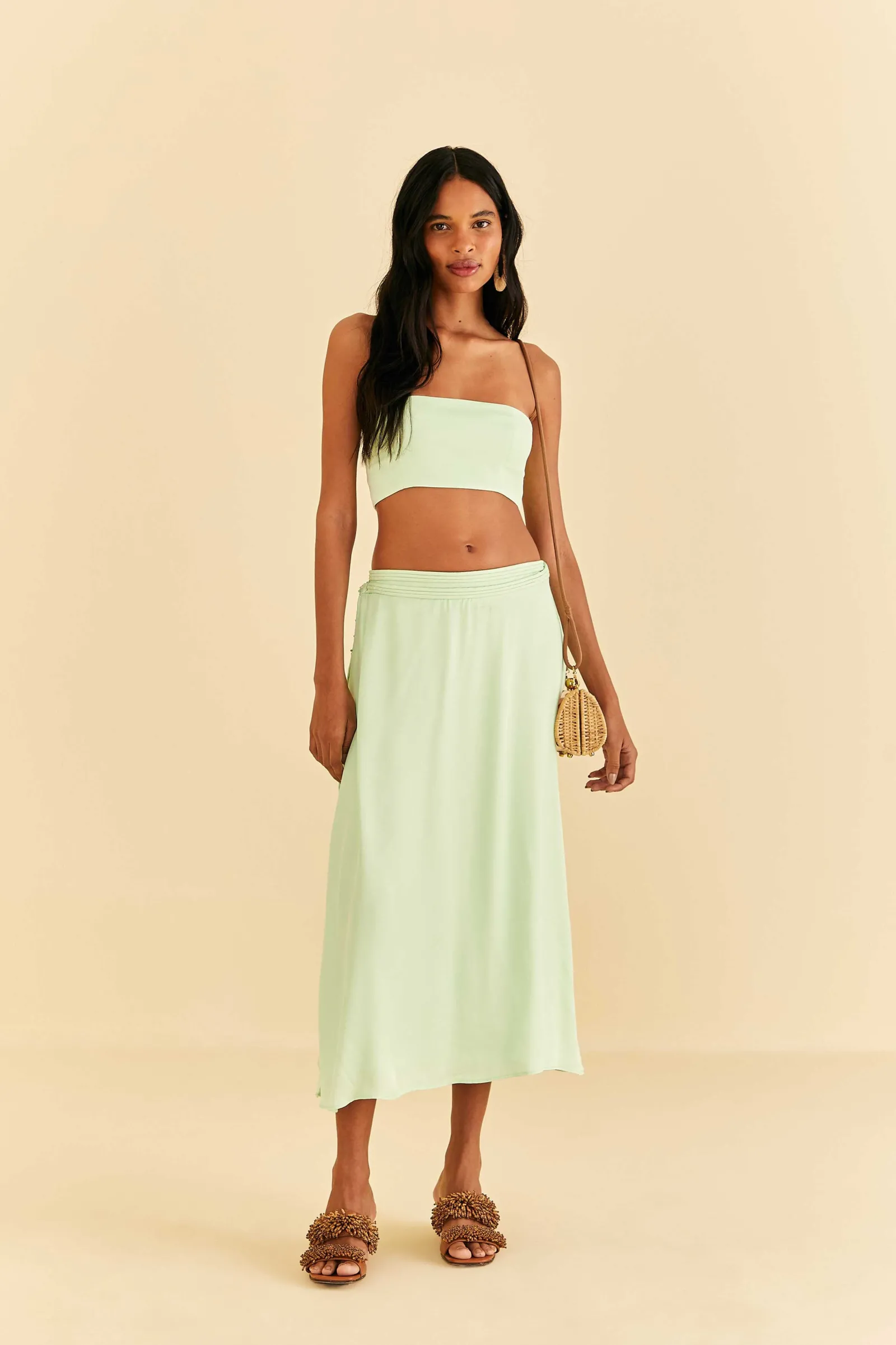 MINT SLEEVELESS CROP TOP