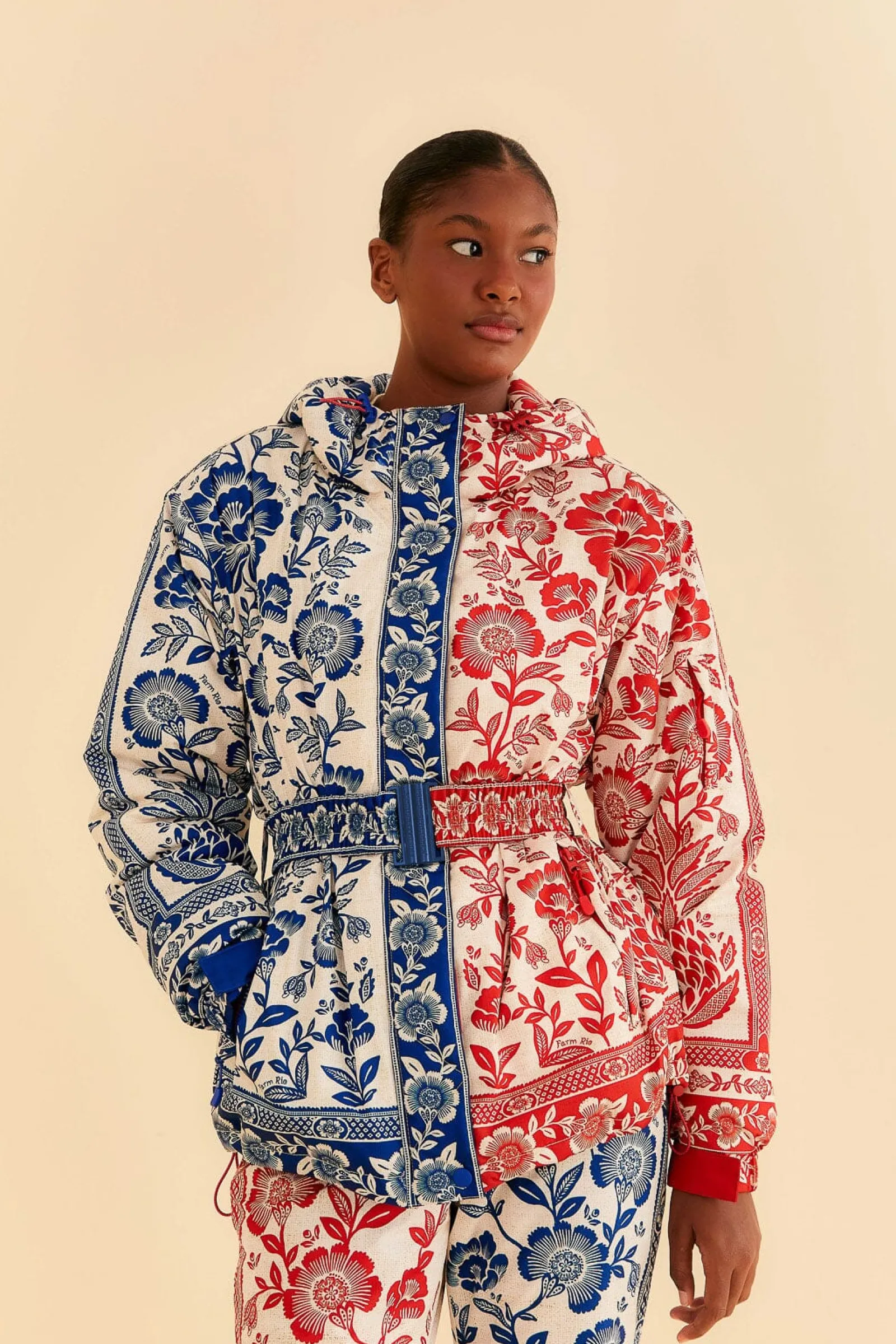  MIXED PINEAPPLE GARDEN SKI JACKET