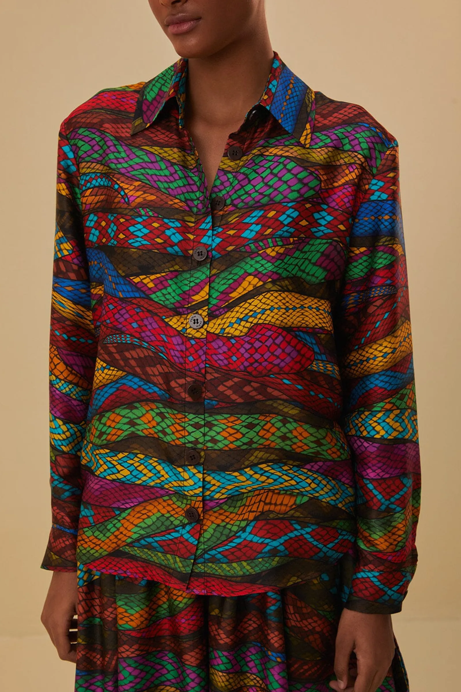 MULTICOLOR MIRAGE SHIRT LONG SLEEVES