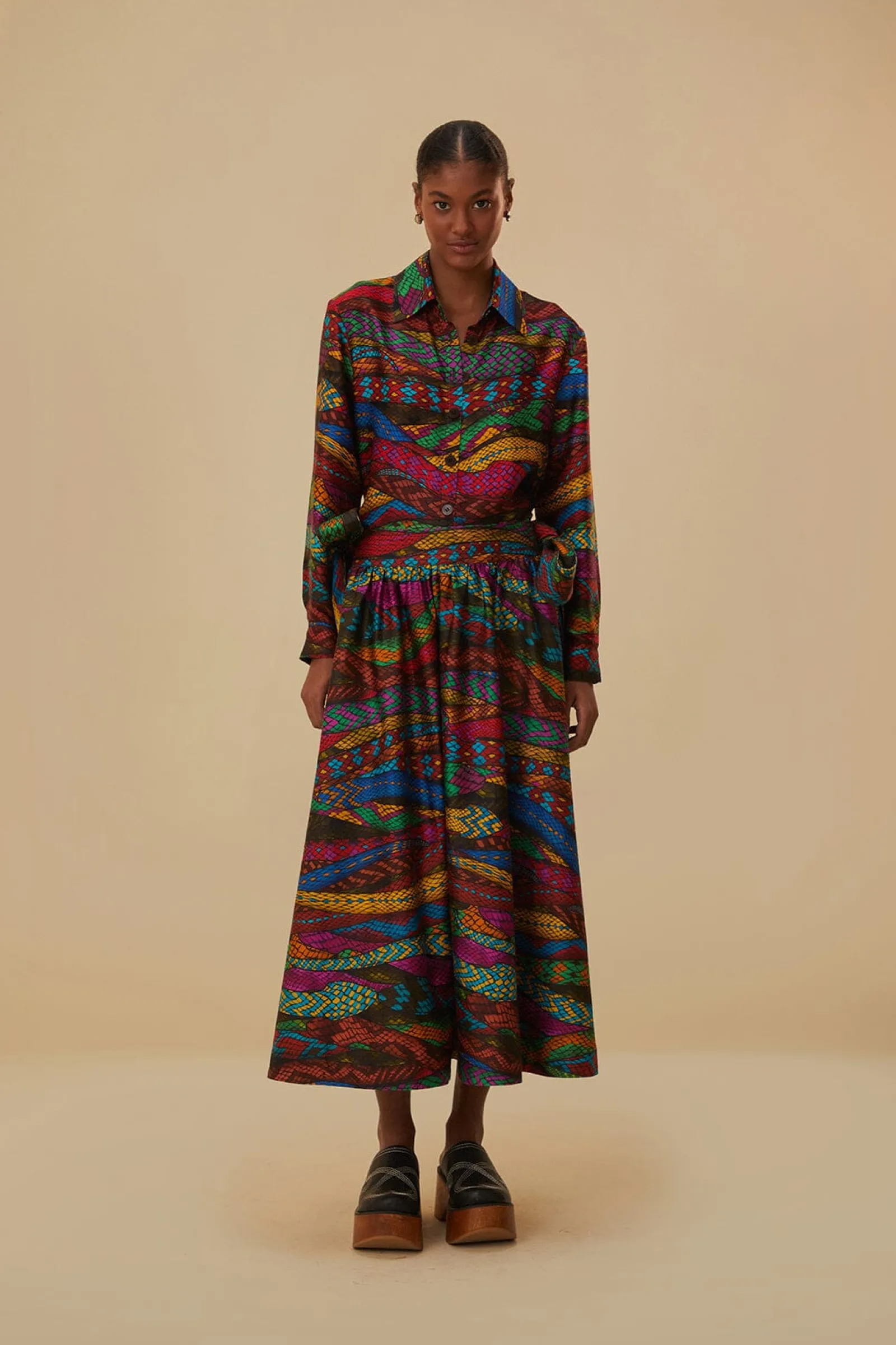 MULTICOLOR MIRAGE SHIRT LONG SLEEVES