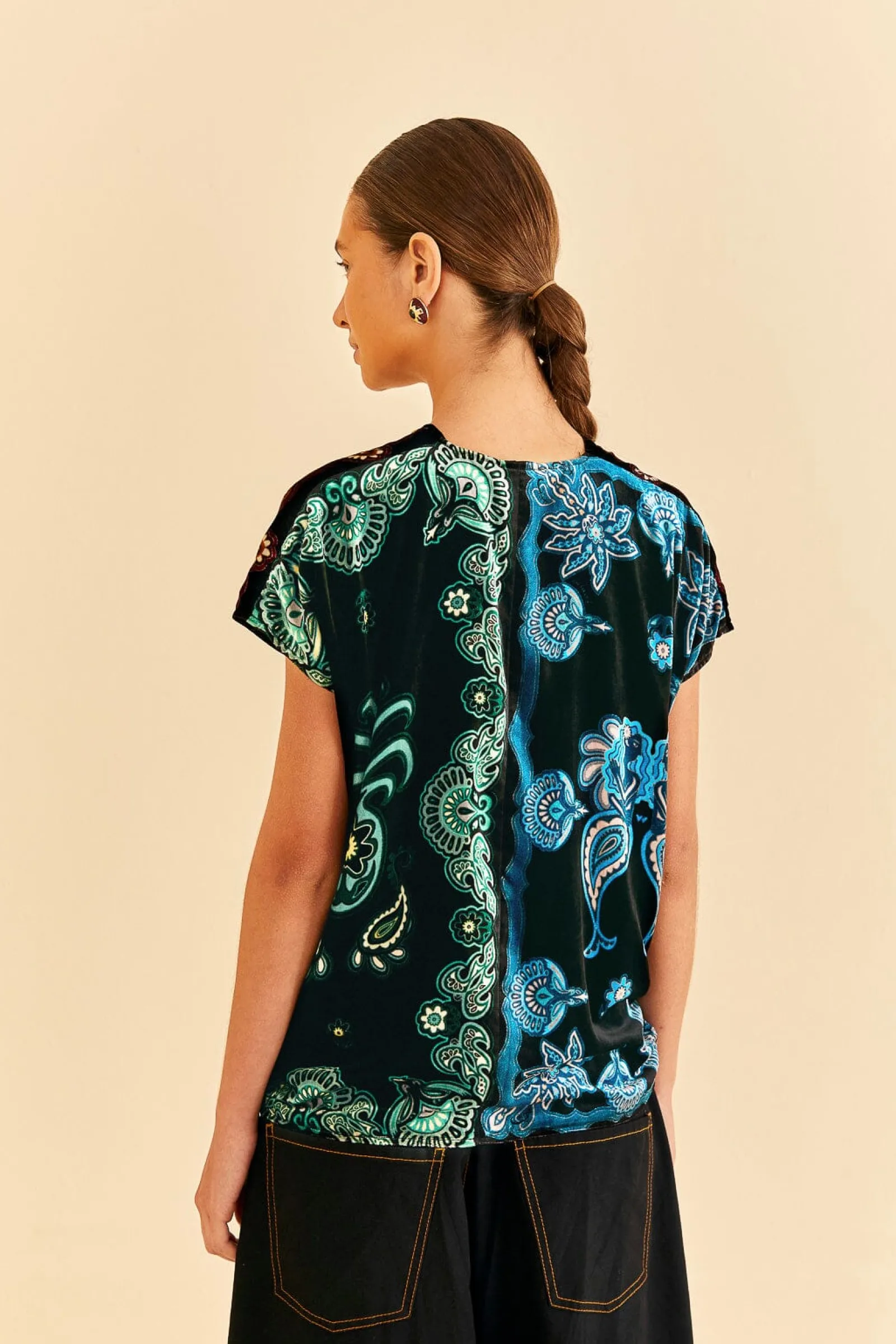 MULTICOLOR SWEET MERMAIDS BLOUSE