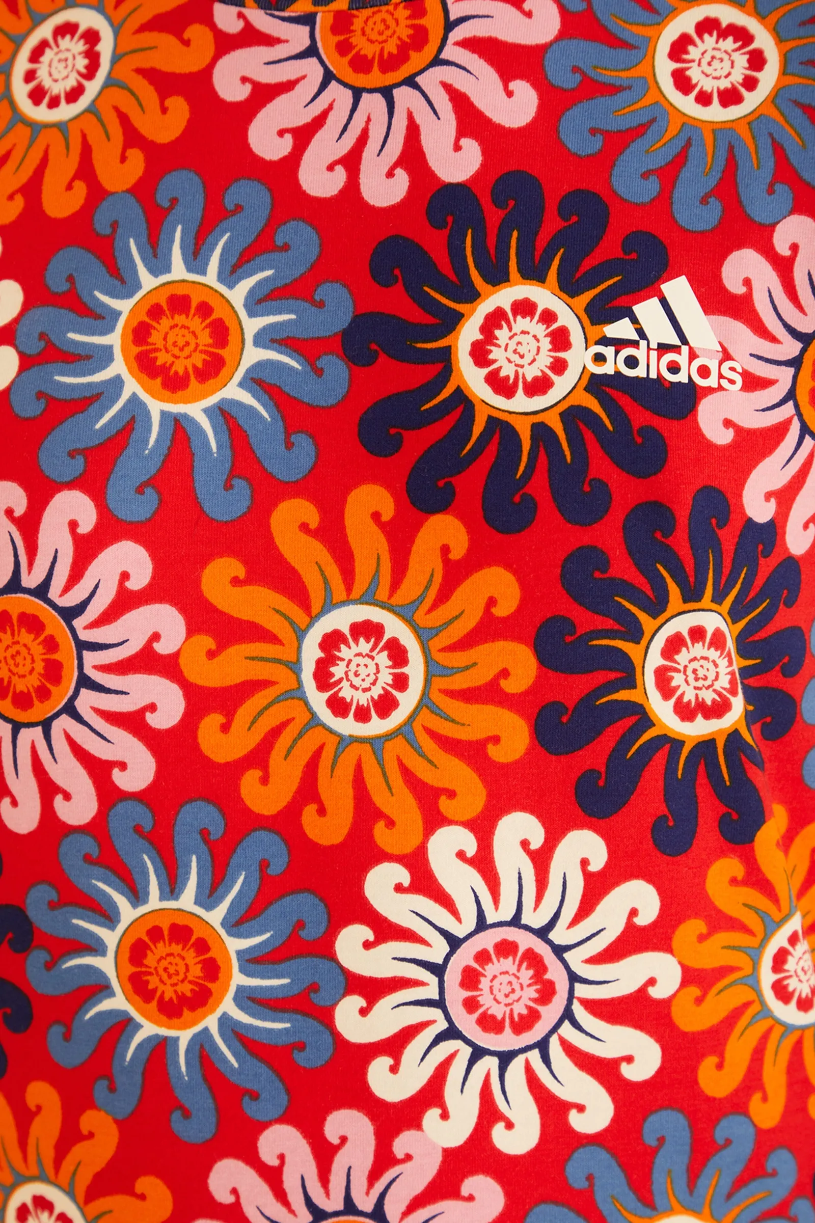 RED ADIDAS FARM DRESS