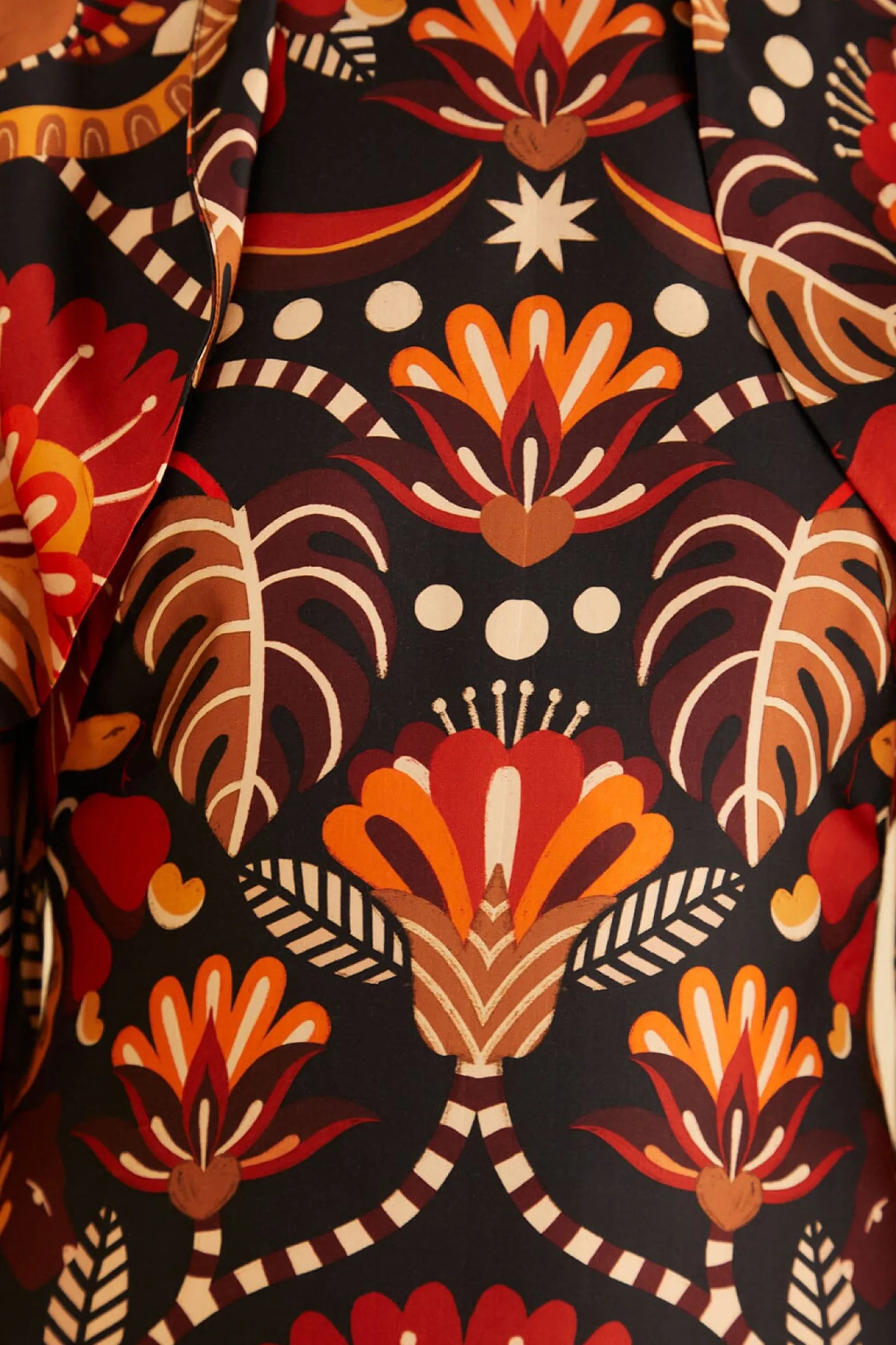 RED NATURE BEAUTY SCARF BACKLESS MIDI DRESS