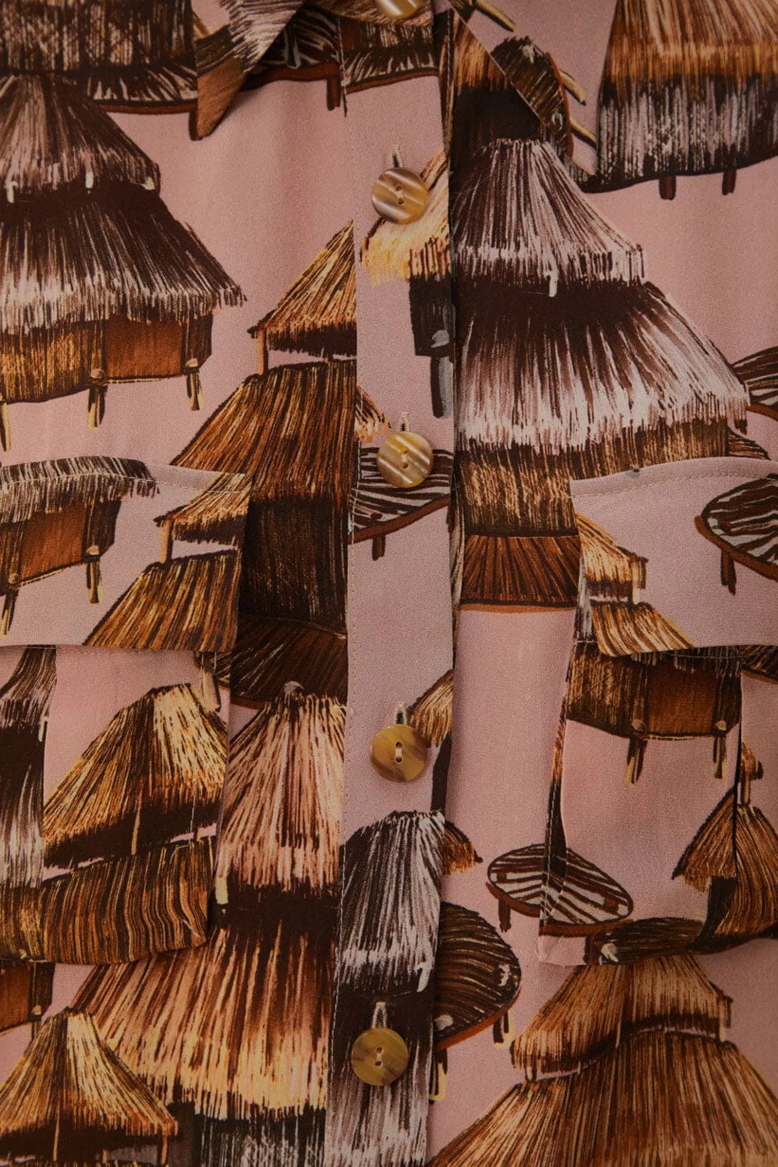 SHUHU BEIGE CARGO SHIRT