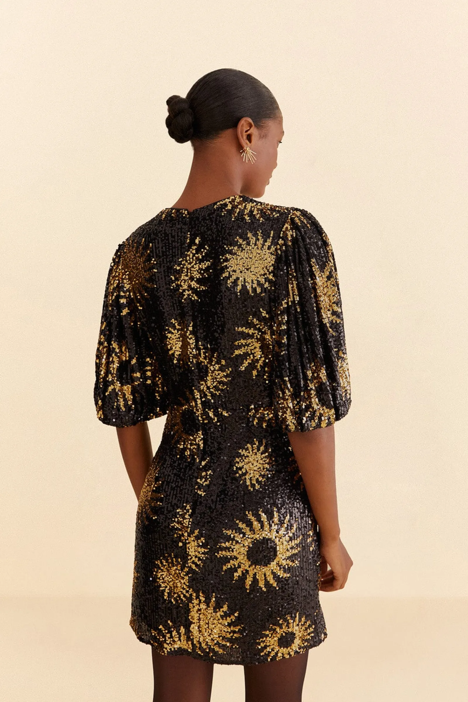 SUNNY MOOD SEQUIN MINI DRESS