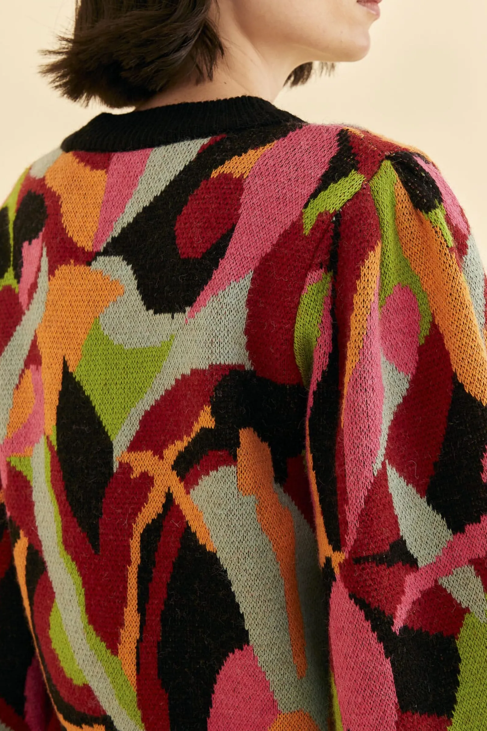 THE MULTICOLOR DANCE KNIT SWEATER