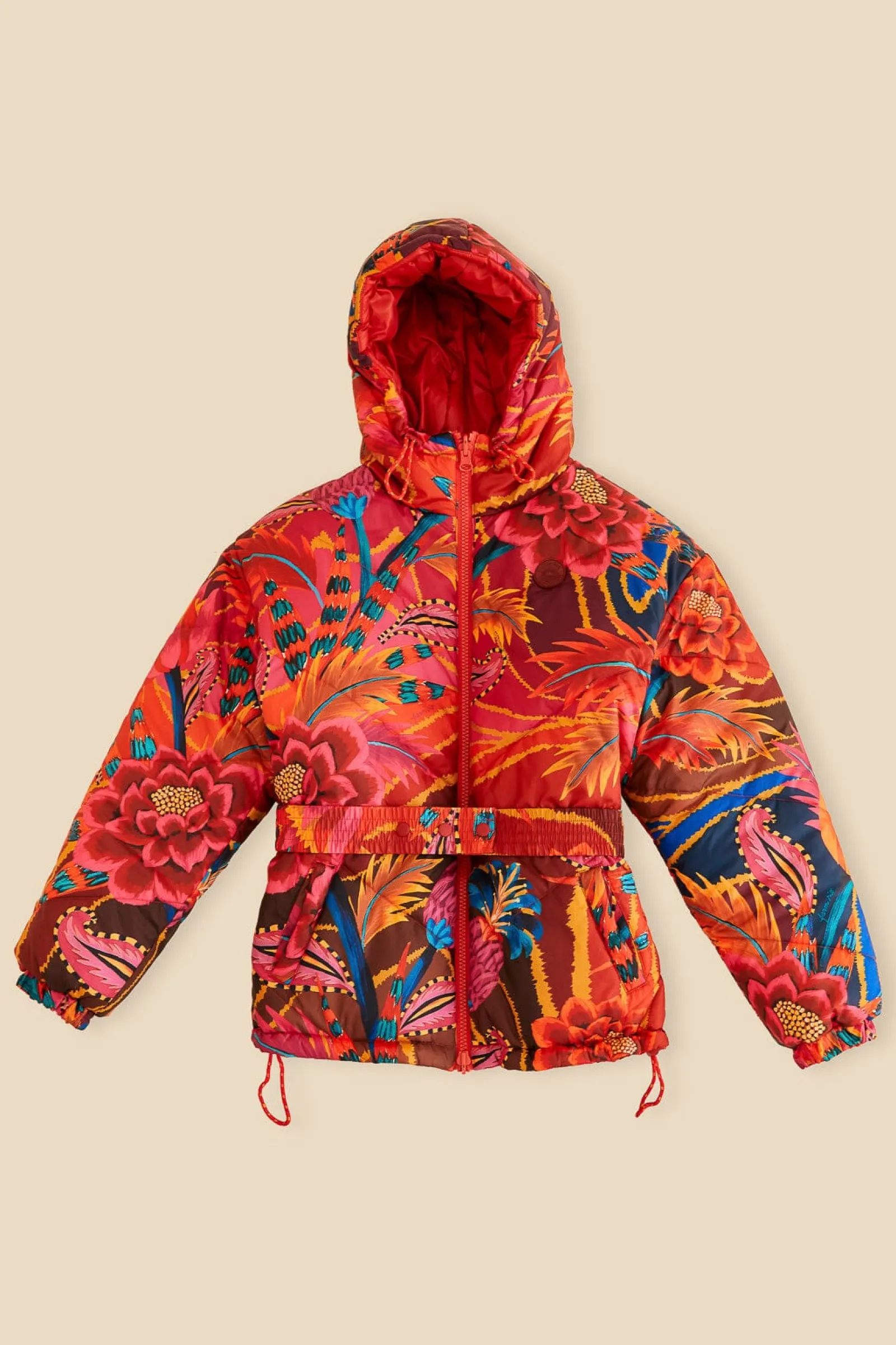 VINTAGE WAVE REVERSIBLE PUFFER JACKET