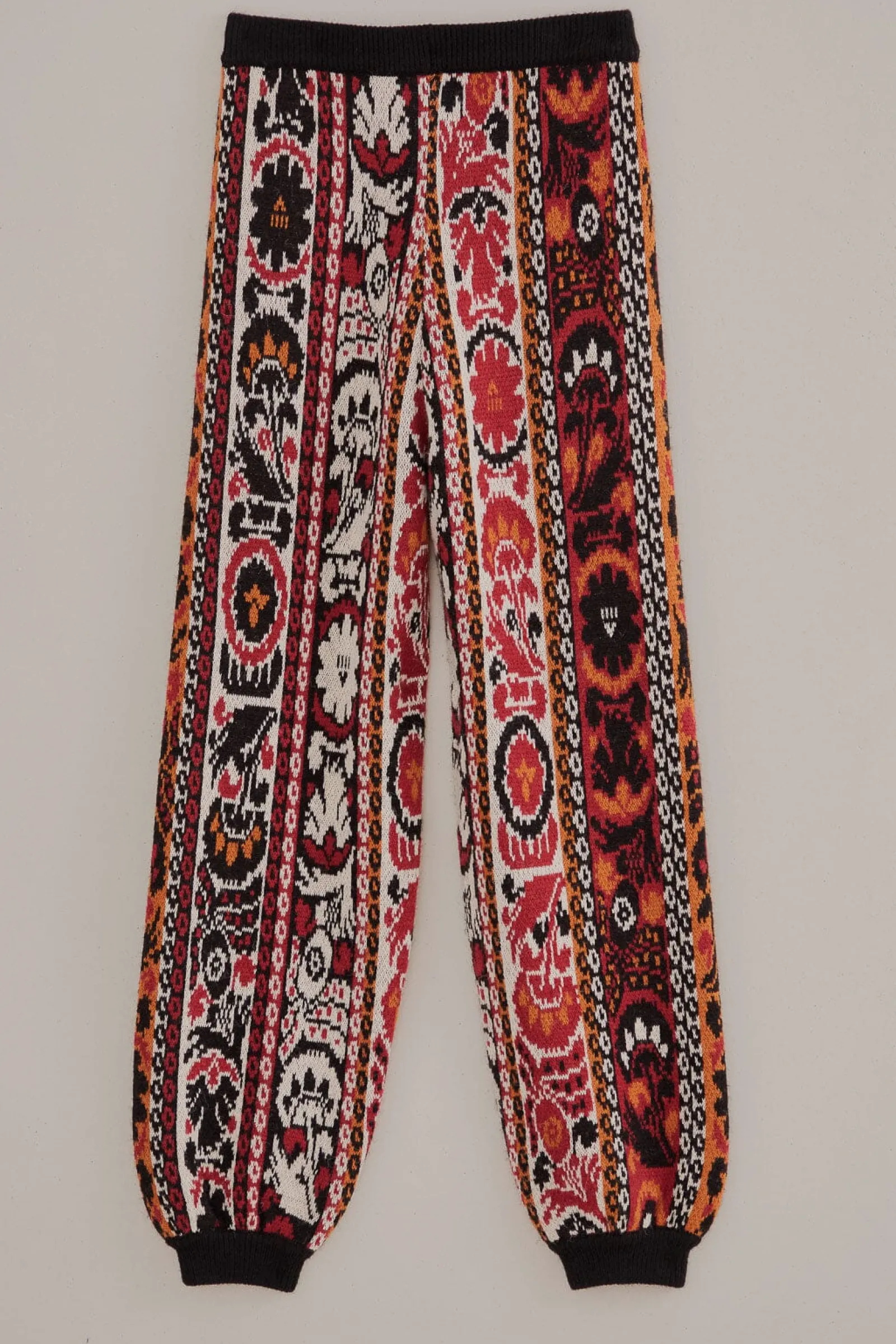 WINTER STRIPES KNIT JOGGING PANTS